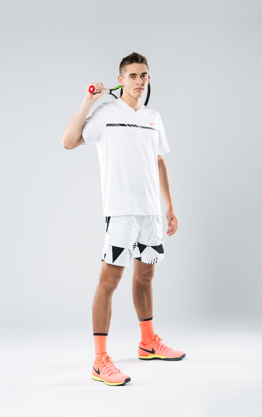 Portrait joueur équipe Tennis Canada Benjamin Sigouin