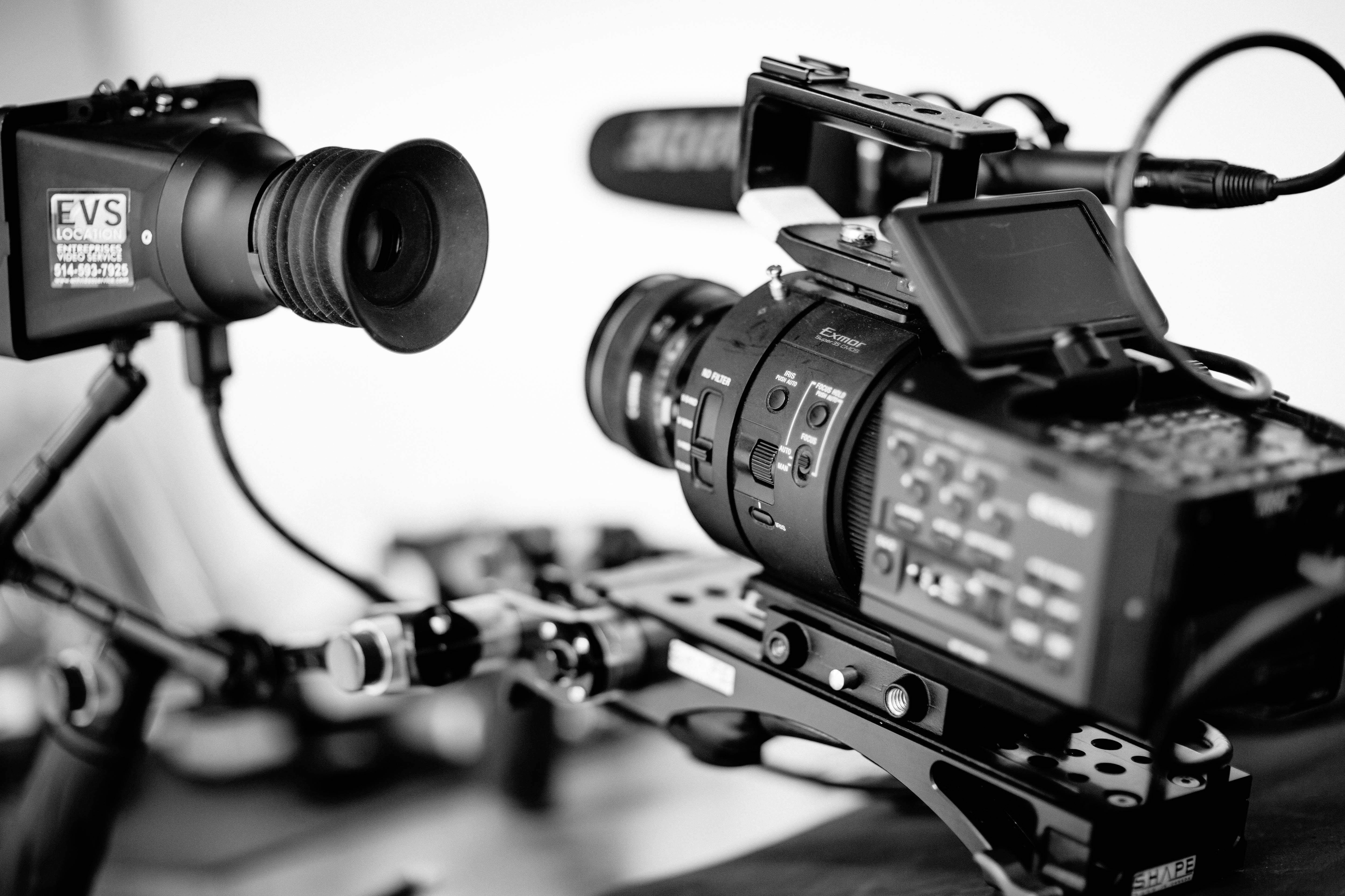 Settup camera production video pour le shooting produit pour ergonofis